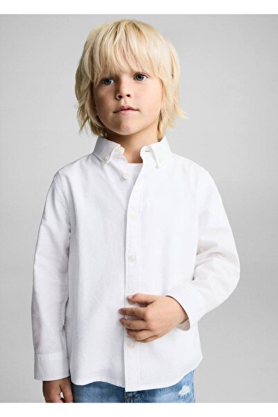 MANGO Baby Oxford-Hemd aus Baumwolle