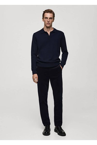 MANGO Man Slim-fit corduroy trousers