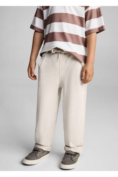 MANGO Baby Трикотажни панталони Jogger