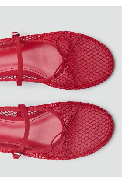 MANGO Woman Tokalı kayışlı file babet