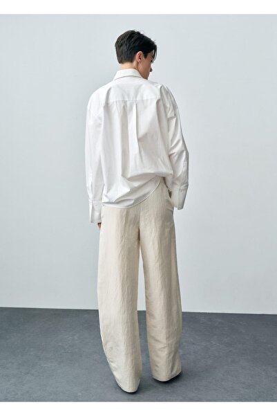 MANGO Woman Jogger Pants with Pens