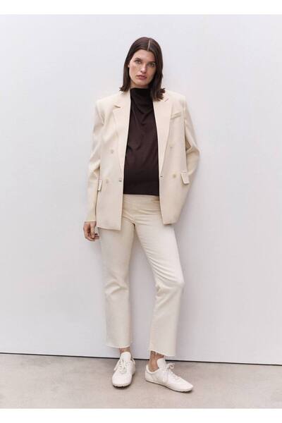 MANGO Woman Blugi de maternitate cu picioare late