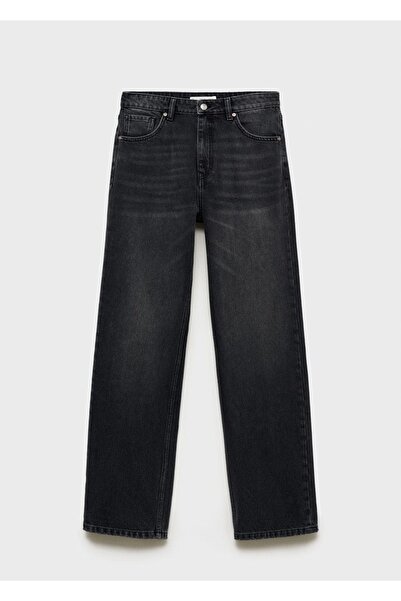 MANGO Woman Blugi Miami cu talie mijlocie cu croială dreaptă