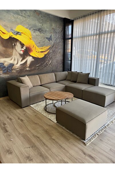 Erduran Mobilya Angelo Zero 05 Sırt Minderli Leke Tutmaz Kumaş ( Ürün Özellik...