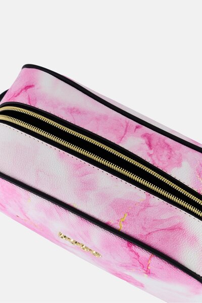 Bebe Women Brand Logo Make Up Pouch, Multicolor