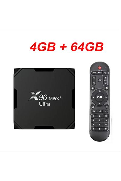 Choice 4G64G US Plug X96Max Plus Ultra TV Box Android 11 Amlogic S905X4 4GB 32GB TVBOX AV1 8K Wifi BT X96 M