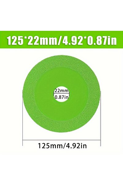 Choice3 125 X 22mm 1pc 100/115/125mm Diamond Glass Cutting Blade Thin Saw Bla...