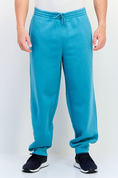 Levi's Men Regular Fit Embroidered Logo Sweatpants, Teal Green