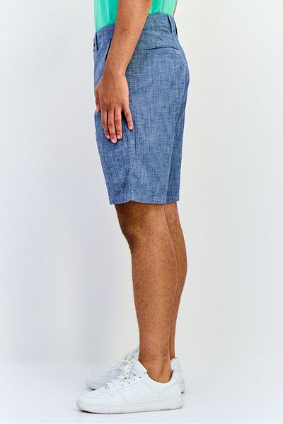GAP Men Heather Basic Shorts, Blue