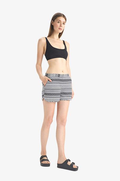 DeFacto Meeresshorts mit ethnischem Muster – Fall in Love T5232AZ25SM