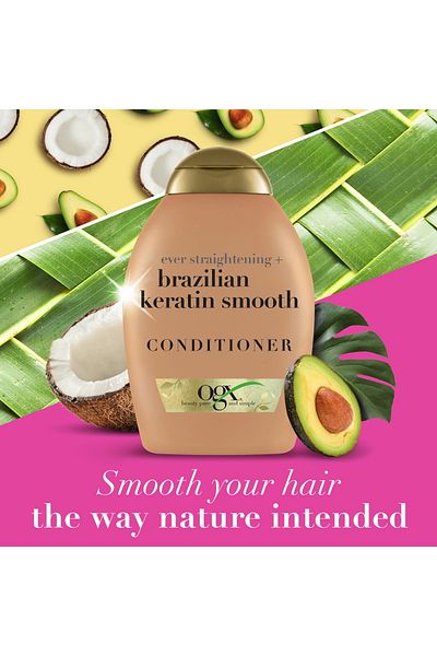 OGX Conditioner Ever Straightening + Keratin Smooth 385 ml
