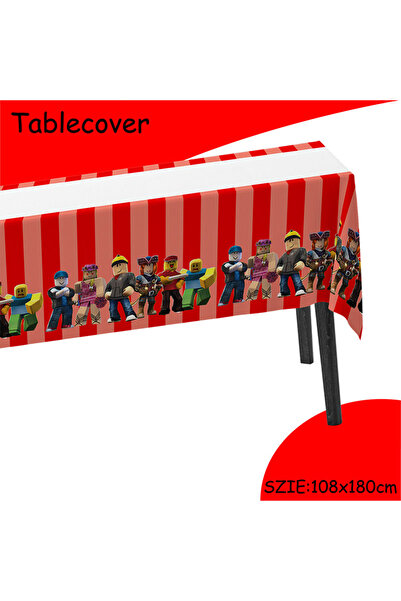 Choice Tablecloth 1pcs Robot Happy Birthday Decoration Tableware Set Paper Pl...