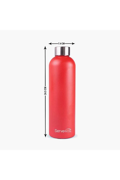 Generic Osaka - Water Bottle 900 ml - Solid & Steel Real Red