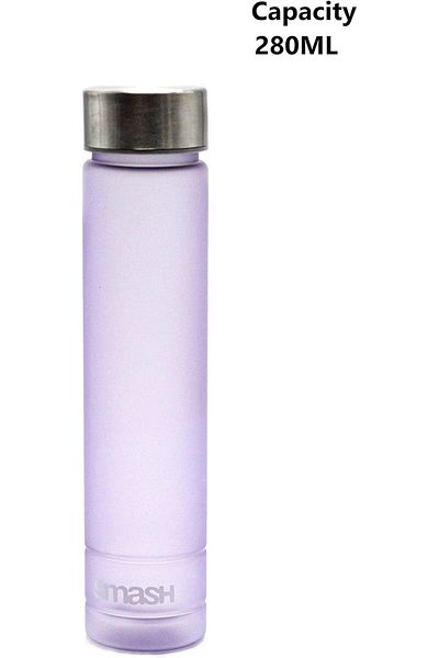 Generic Funz Smash Hand Bag Water Bottle 280ML BPA Free, Leak-Proof Stainless Steel Lid, Wide Mouth, Eco-Fr