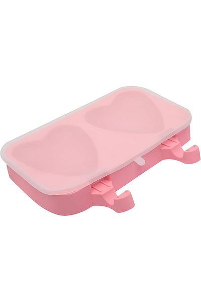 mastergold Ice Mold Pink Color for Making Ice Cubes Easy Release Durable and Reusable Tray for Home and Parties