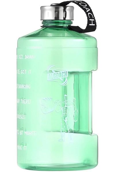 Generic ALCOACH Gallon Water Bottle With Times To Drink - 2.2L/74 OZ Water Bottle - Motivational Water Bott