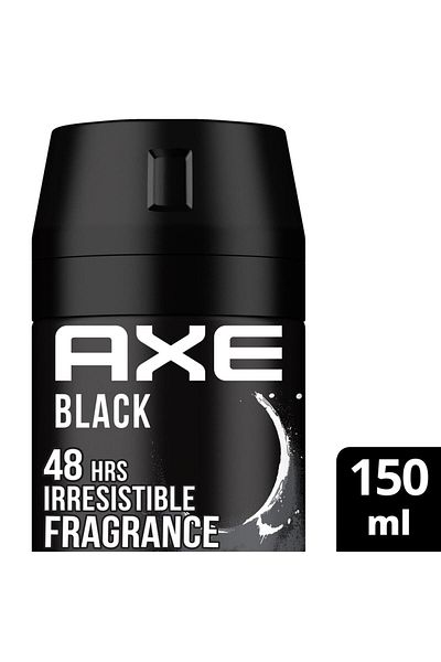 Axe Black 48H Fresh Deo Body Spray For Men 150 ml