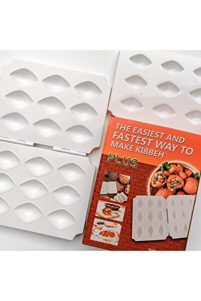 Hope Kibbeh Rolls Maker Mold Meatball Processor Manual Meatloaf Press Tool DI...