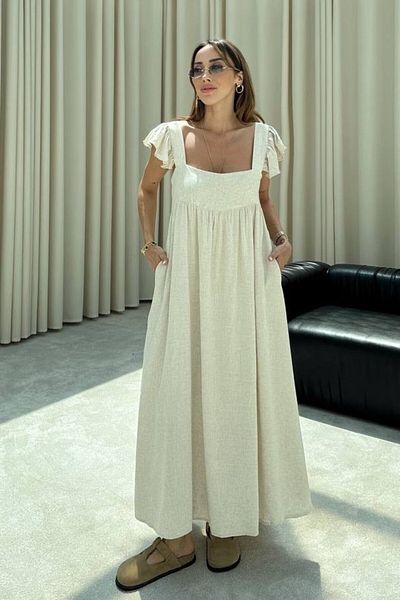 Suzi ΦΟΡΕΜΑ ΜΕ ΜΑΝΙΚΙΑ ΜΑΝΙΚΙΑ 100% ΒΑΜΒΑΚΙ 30015