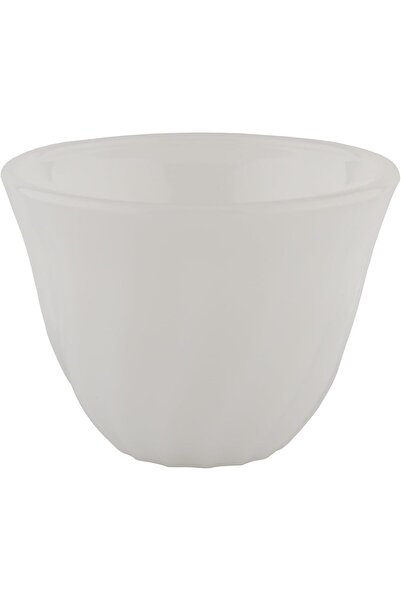 Generic Al Saif Java 12-Piece Coffee Cups Set, White, Size M, Ceramic