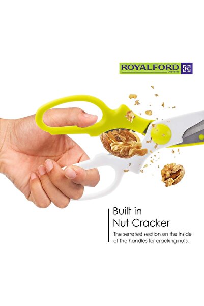 ROYALFORD مقص مطبخ RF6319 - ستانلس ستيل