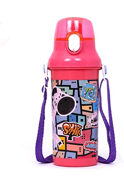 Eazy Kids Water Bottle, 600 ml, Pink