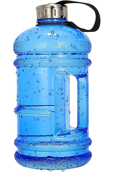 Generic ALCOACH Half Gallon Big Water Bottle, 2.2L/73 OZ Large Leak Proof Sports Jug with Handle,Huge BPA F