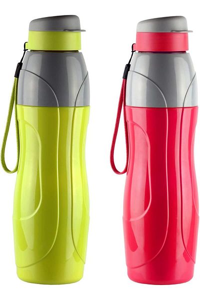 Generic CELLO Puro Sports 900 | Plastic Water Bottle | Leak Proof & Handy and Durable | Set of 2 | 720 ml E