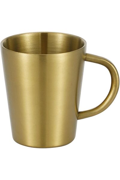 Generic SYOSI Drinking Mug, Stainless Steel Double Wall Coffee Mug, 350ml/12Oz Insulated Tea Mug for Cold &