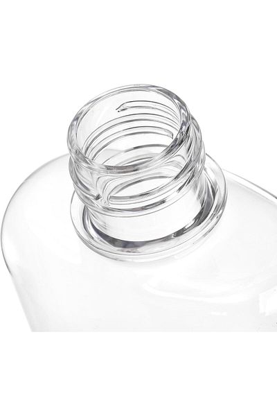 Generic Flat Water Bottle - 360ml Slim Square Travel Bottle | Portable Travel Flask Mug, Reusable Water Dri