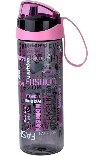 Generic Solmazer Herevin 750ml Poly-Carbonate Sports Bottle Food-Grade Water Bottle - Fashion Text Design