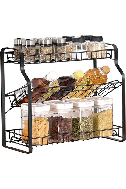 Feelings Kitchen Organizer 3 Tier Kitchen Organizer Rack