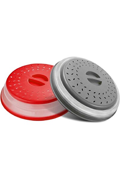 Generic [2 Pack]Microwave Splatter Cover Vented Collapsible Microwave Food Co...