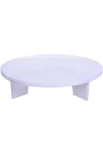 Generic CO ARMA 34cm Plastic Dough Roller Plate (White)