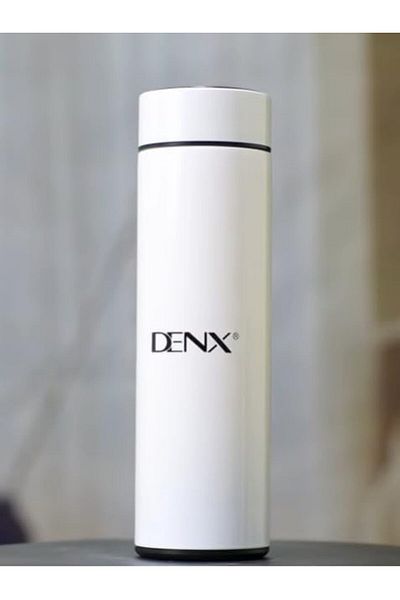 Generic DENX Water Bottle 500ml Smart Vacuum Bottle with LED Display and Thermal Insulation DX1703