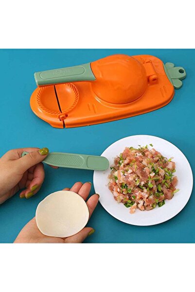 Generic قالب صنع الزلابية، أداة ضغط الزلابية (أخضر)