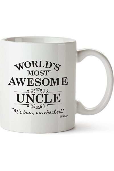 Be Care Christmas Gifts for Funny Uncle - Best Ever Ceramic Coffee Mug by Lil...