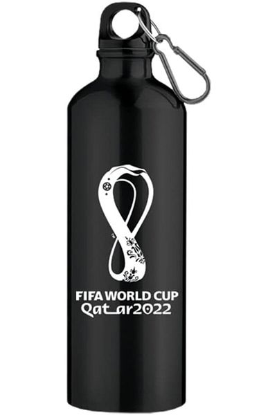 Generic FIFA World Cup Qatar 2022 Graphic Printed Aluminium Water Bottle Generic 750ml Portugal