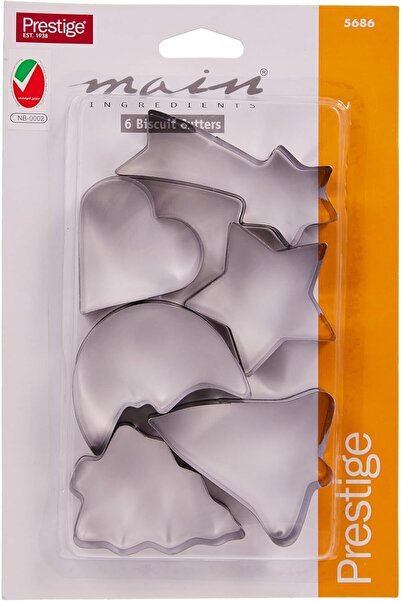 Prestige قواطع بسكويت متنوعة (6 قطع) |   PR5686