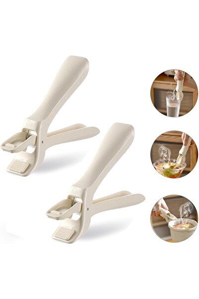 Arabest 2 Pack Hot Plate Gripper Tong, Space-Saving Portability, Featuring In...