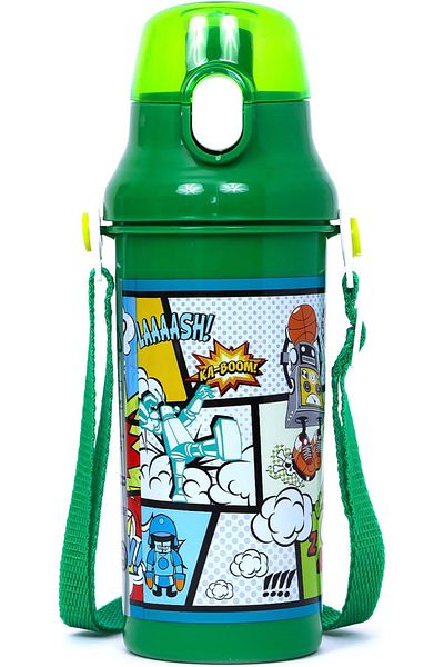 Generic Eazy Kids Water Bottle 600ml - Green