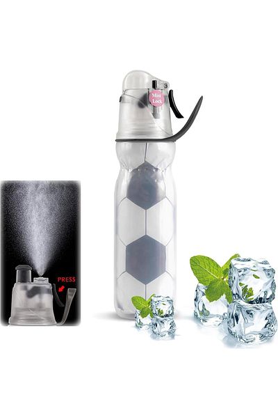 Generic DHB tech Keep Cold Spray Sports Water Bottle - 20oz, BPA Free Tritan Leak Proof Outdoor Water Bottl