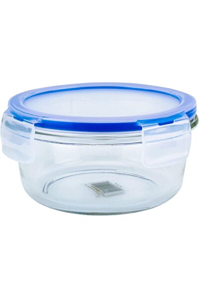 MONDEX Round Glass Food Storage Container with Lid Cmn0093 by Mondex, 1 Liter...