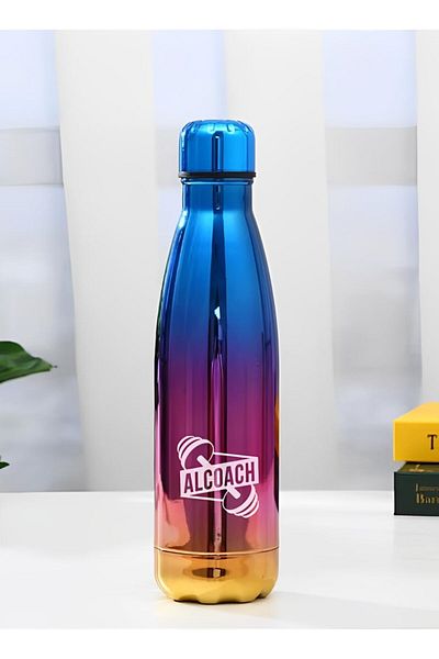 Generic ALCOACH 17oz Insulated Water Bottle Vacuum Stainless Steel Water Bottles, Leak Proof Metal Sports W
