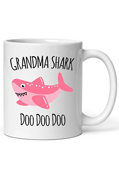 Be Care Hedaya X Extra Grandma Shark Cup - Gift for Grandma - Birthday from G...