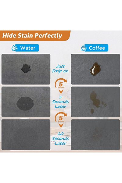 Generic KASTWAVE Coffee Mat, 12''x 20'' Absorbent Dish Drying Mat for Countertop, Non-Slip Rubber Backed Ba