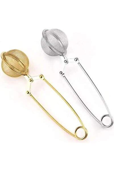 Arabest مصفاة شاي من الفولاذ المقاوم للصدأ تستخدم للأوراق السائبة والتوابل وجميع أنواع الشاي (لونين)