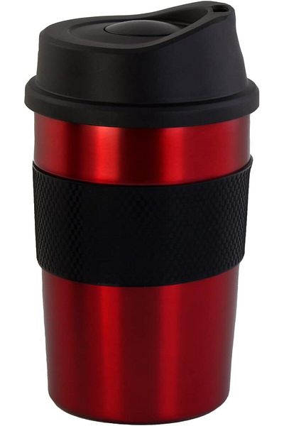 Generic Nessan Mug 360mlDouble Wall High Vacuum With Silicon Rubber