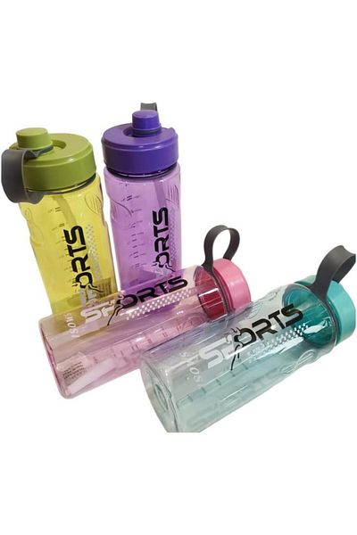Generic ASCLIFE Sports Water Bottle An-042 50.3 x 36.9 x 37.7 Multi Color