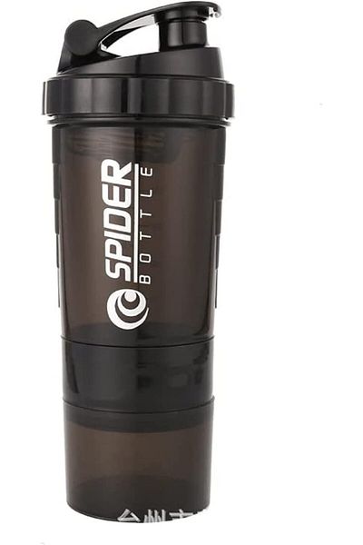 Generic ALCOACH spider Protein Shaker Bottle 20 Ounce Leak Proof Class Portable Gym Shaker Water Bottle wit